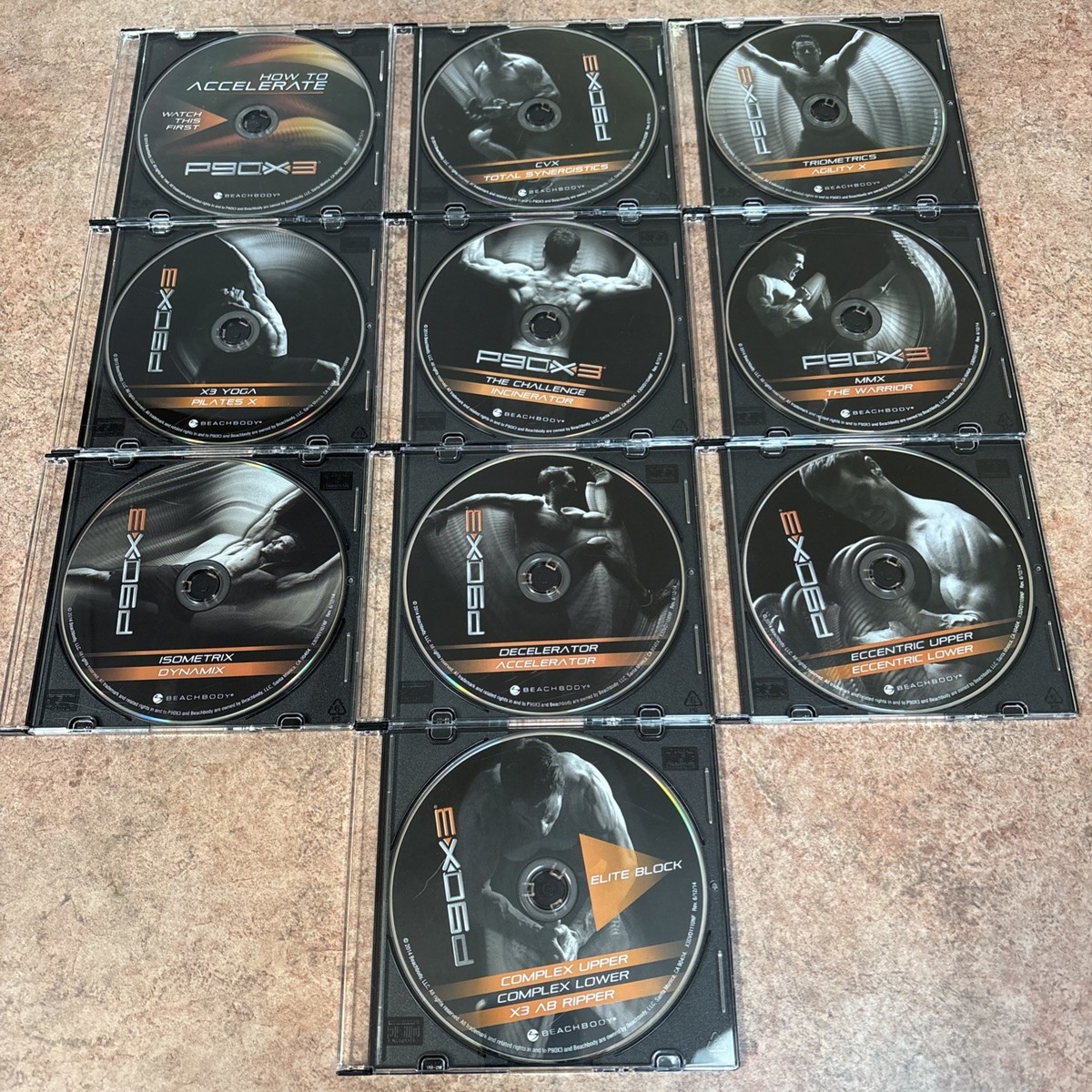 P90X3 Beachbody Replacement Discs Extreme Home Fitness Accelerated