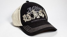 Disney Parks Mickey Mouse Logo Black Authentic Original Baseball Cap Hat Adult