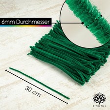 Produktbild von 100 Stück Pfeifenreiniger Chenilledraht Bunt