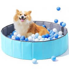 Foldable Ball Pit for Dogs, 31.5 Inch Ball Pits for Babies Toddlers Round, Ki...