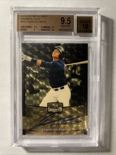 2012 Leaf Metal Draft OSWALDO ARCIA Rookie Superfractor Auto True 1/1 BGS 9.5/10