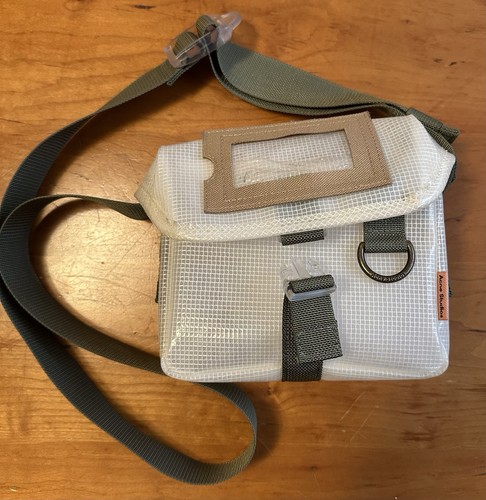 Acne Studios Transparent Messenger Bag (Note: Broken Buckle)