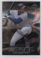 2023 Leaf Trinity Mega Box Steel Silver Lava Alex Rodriguez #S-4 0u66