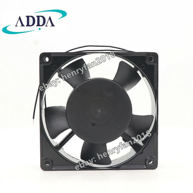 ADDA AA1281UB-AW Axial Fan 110/120V 0.33/0.27A 120*120*38MM Cabinet Cooling Fan - Image 2 of 4