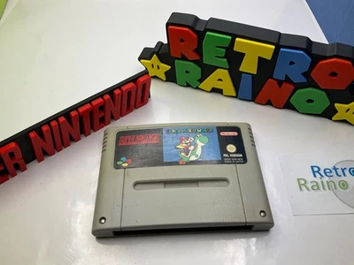 SNES Super Nintendo Spiel - SUPER MARIO WORLD - Modul - PAL b - Bild 1 von 3
