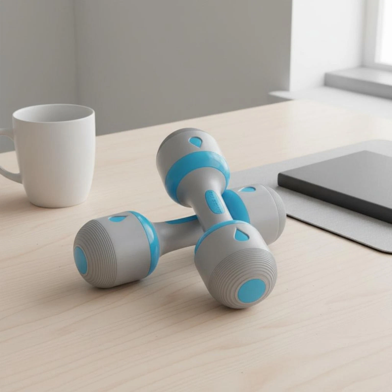 Small Dumbbell Set Lightweight Low-Weight Weight Dumbbells Non-Slip Grip