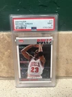 Fleer 2007 Michael Jordan 1987 Retro #71 PSA 9 Chicago Bulls Basketball Card