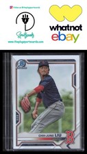 2021 Bowman Draft #BDC-190 Chih-Jung Liu Chrome Refractor Boston Red Sox🔥