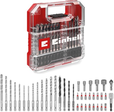 Original Einhell L-CASE 40-tlg. Bit-& Bohrer-Set (25-mm-Bits ) Markenunabhängig