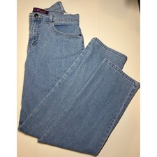Gloria Vanderbilt Amanda Classic Fit Light Wash Jeans Women's Size 8