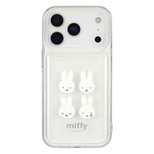 Gourmandies Miffy IIIfit Clear iPhone 17 Pro Case Miffy MF-625B