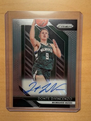 2018-19 Panini Prizm Rookie Signatures Donte DiVincenzo #RS-DDV Auto 9m2
