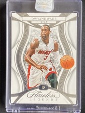 Dwyane Wade 2024-25 Panini Flawless Legends Diamond /10 #116