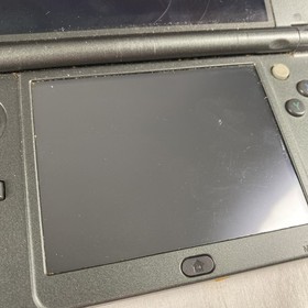 Nintendo New 3DS XL Black w/ Charger Stylus Non Working Home Button