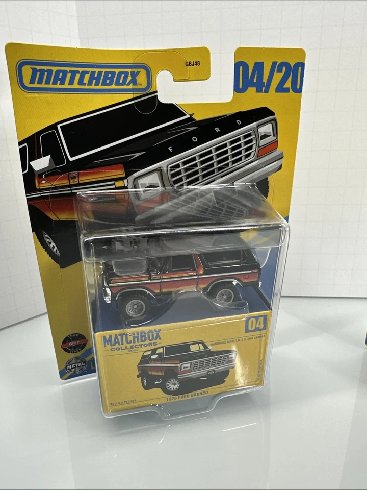 NUEVO 2025 Matchbox Collectors 1978 Ford Bronco 04/20 Difícil de encontrar Lote de 2 Foto 2 de 4