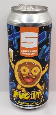 Craft Beer Can Streetside Brewing Company Puc It! Pineapple Upside Down Cake