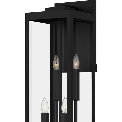 Quoizel WVR8209 Westover 4 Light 30" Tall Wall Sconce - Black - Picture 4 of 8