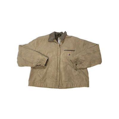 Vintage Carhartt J97 SDL Detroit Jacket Size 2XL Made In The USA Distressed