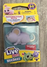 Little Live Pets NeeDees Scampee Mouse Interactive Toy New Sealed Box