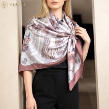 RARE VINTAGE HERMES Silk Scarf "Doigts de Fee" Carre 90 designed by Caty Latham