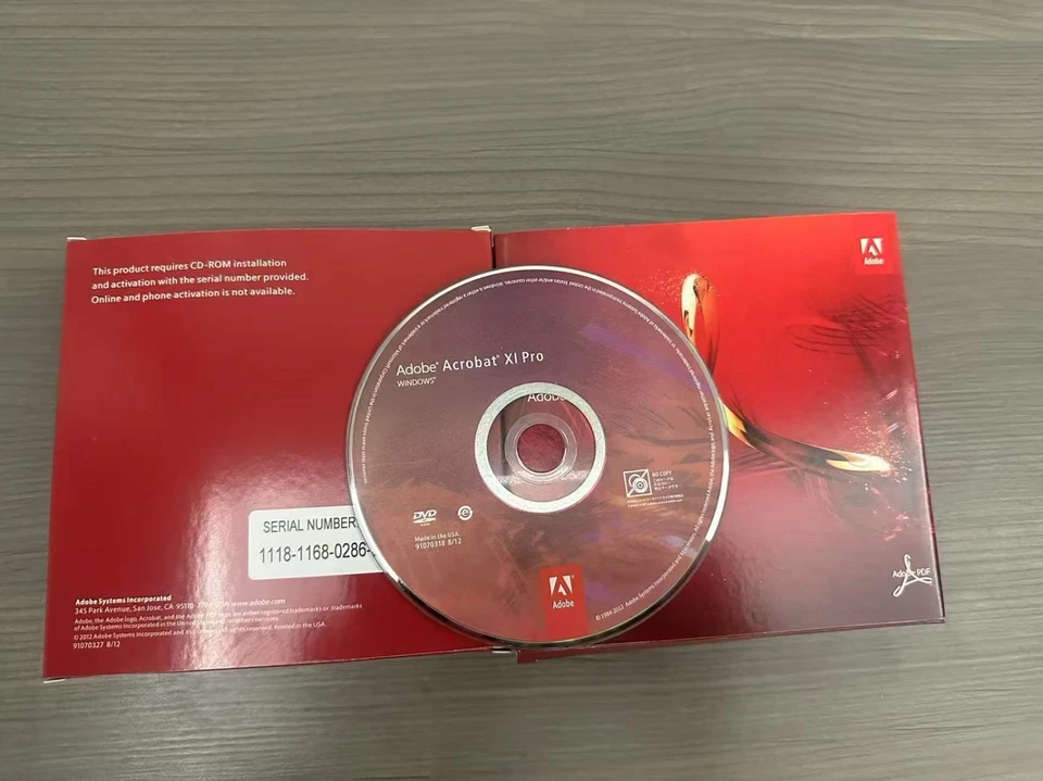 Adobe Acrobat Pro Full Version DVD/Windows For 3 PCs Permanent License - Image 4 of 4