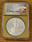 2025 EAGLE PRIVY American Silver Eagle MS-69 NGC Early Release 1oz Silver 016b