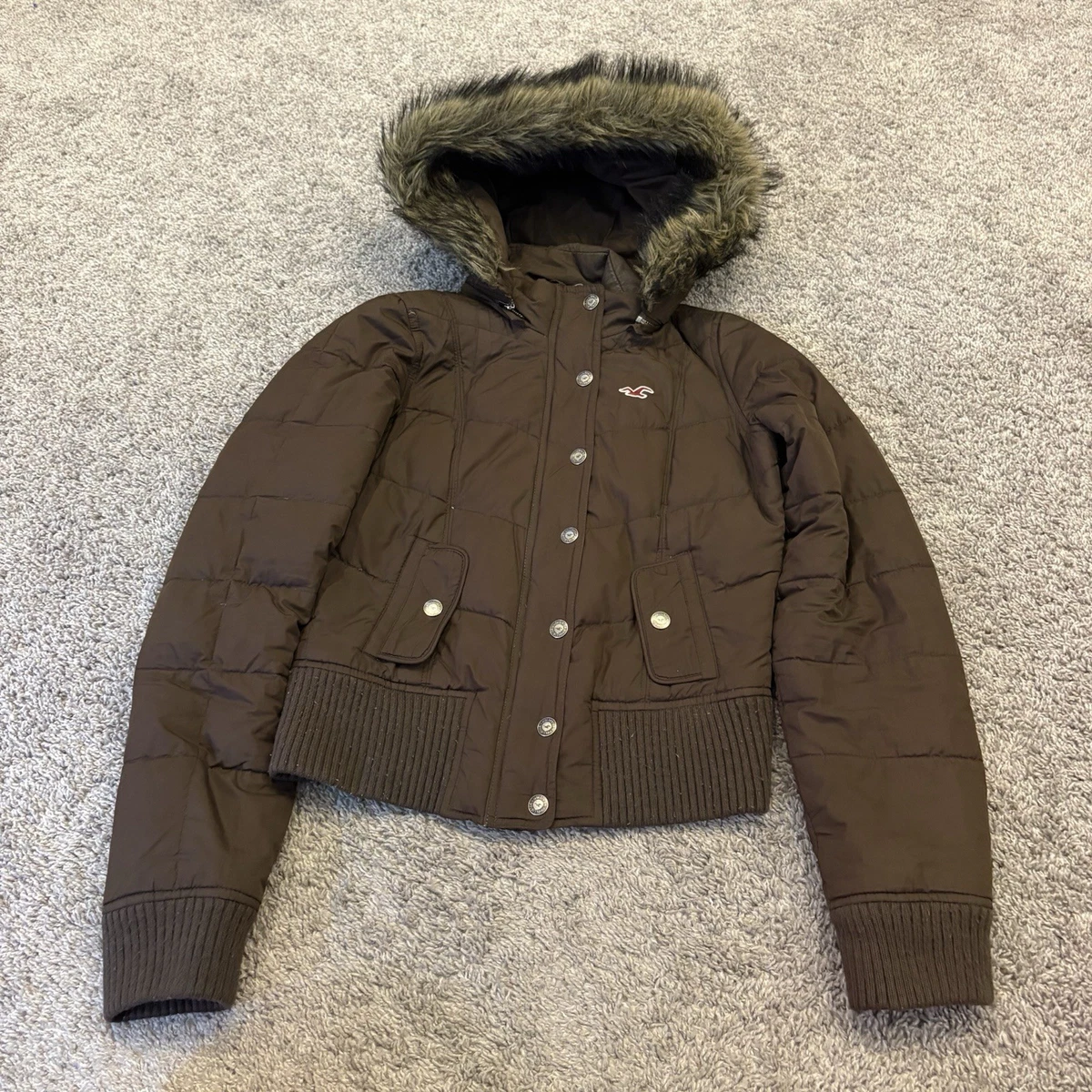 Hollister Brown Coats, Jackets & Vests for Women for sale | eBay