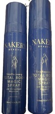 2 Nakery Beauty SkinRecovery Total Body Magic Spray With Magnesium Sealed 1.7oz