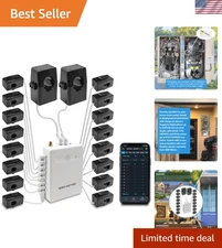 Real-Time Energy Usage Monitor - 16 50A Circuits, Easy Install & Privacy Mode