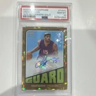 Vince Carter 2023-24 Topps Chrome Sapphire Gold Autograph /50 PSA 10 Raptors