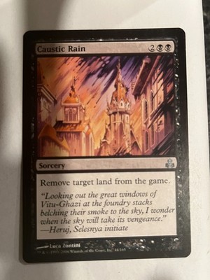 Caustic Rain - Guildpact - Magic the Gathering MTG Nice!