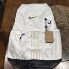 Nike Varsity Elite Backpack - White and Gold - One Size