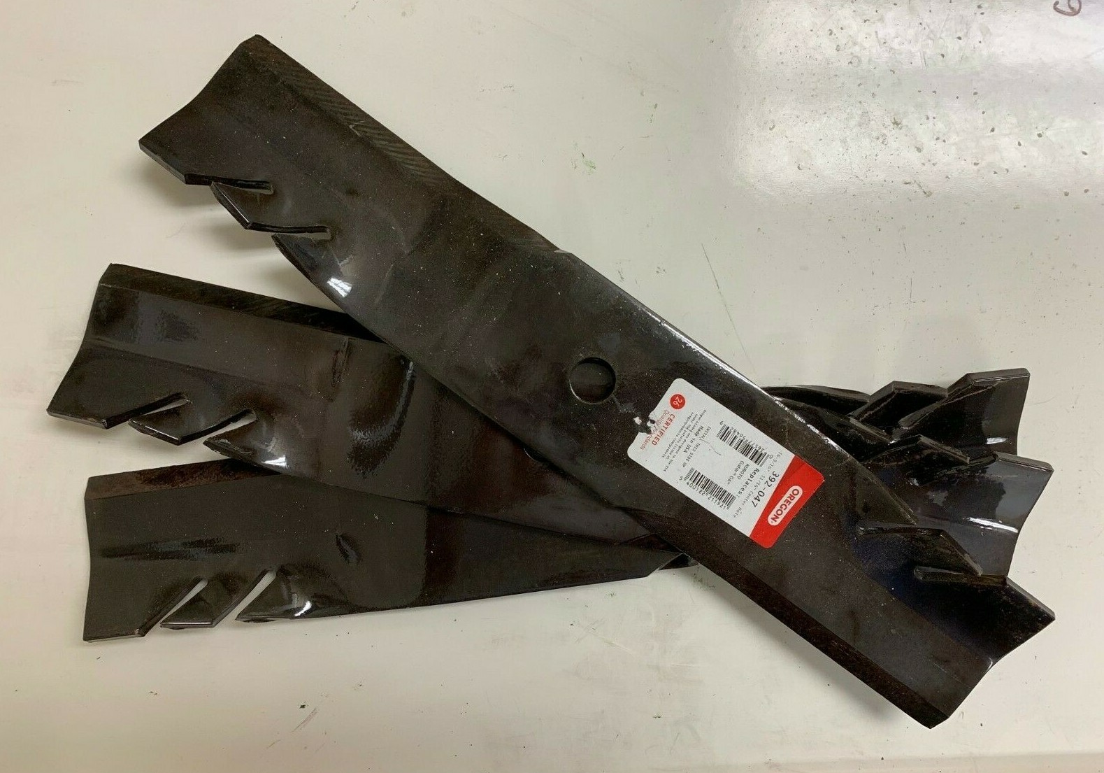 Gator blades for Kubota Z121,Z122,ZG123,ZG124,Z231 w/RCK48P mower K5575