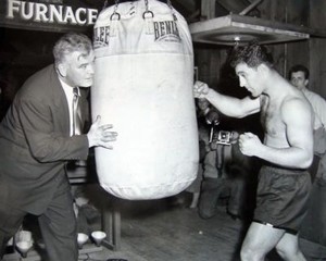 Boxing Legend Rocky Marciano 8x10 Photo #2