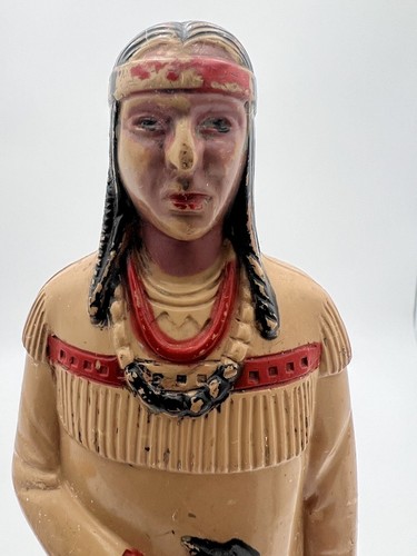 Vintage Reliable Windsor Canada Native American Indian Souvenir Plastic Figure - Picture 2 of 24