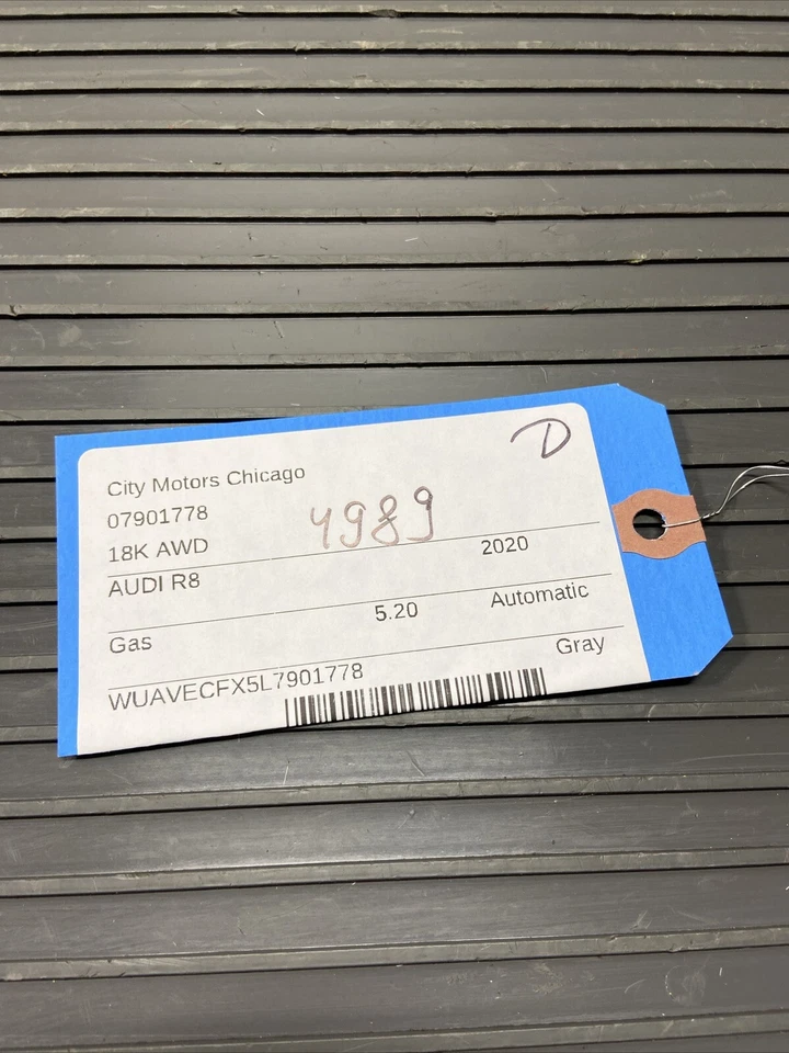 Radiador condensador aire acondicionado Audi R8 4S 2017-2023 OEM Foto 2 de 4