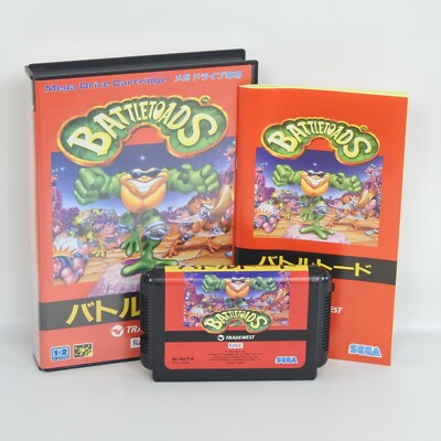 Mega Drive Battle Toads -gut- Sega 1155 md