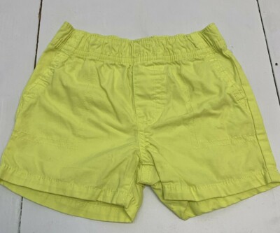 Carters Baby Boy's Months Shorts Yellow