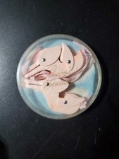 Vintage Baby's Treasures, Ducky, pink sheet and blanket fasteners Baby shower