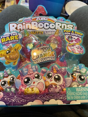 Zuru Rainbocorns 4er Pack Itzy Glitzy Surprise Set aus Serie 2