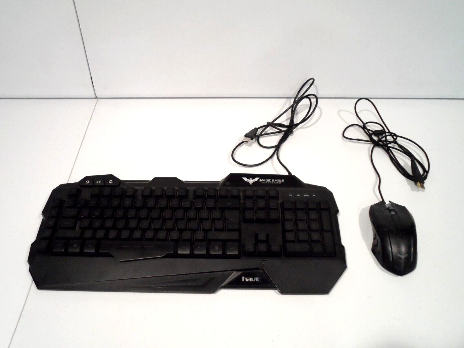 HAVIT HV-KB558CM Gaming Keyboard and Mouse Black TEST & WORK