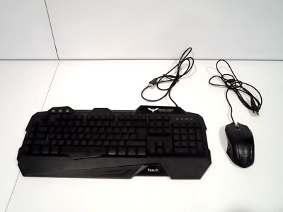 HAVIT HV-KB558CM Gaming Keyboard and Mouse Black TEST & WORKS GREAT