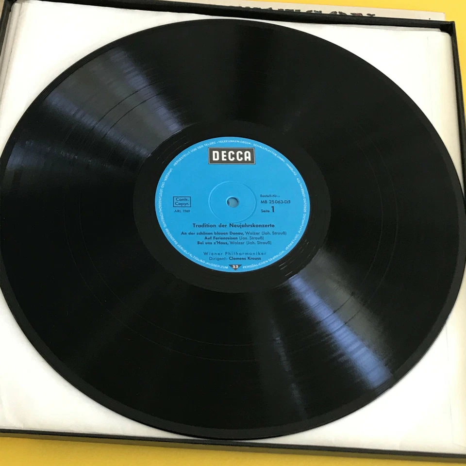 Tradition der Neujahrskonzerte, Clemens Krauss + Wiener Philharmoniker - Bild 3 von 3