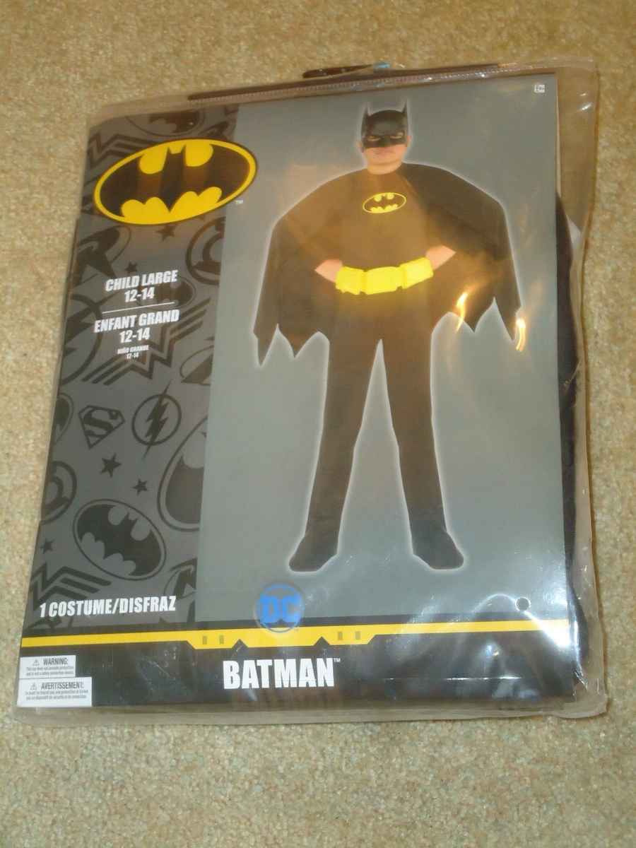 やす⭐️ Costume, Male, Batman, Child L 12-14 NIP | eBay