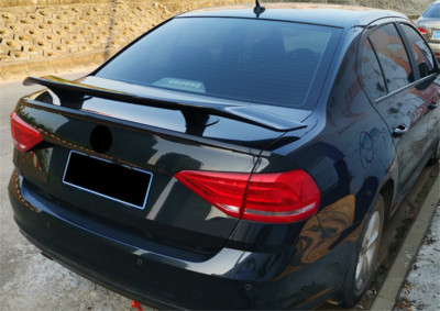 Rear Trunk Glossy Black General Wing Spoiler Universal Fit BMW 5 Series Sedan