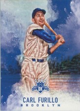 Carl Furillo 2017 Panini Diamond Kings #7 Brooklyn Los Angeles Dodgers