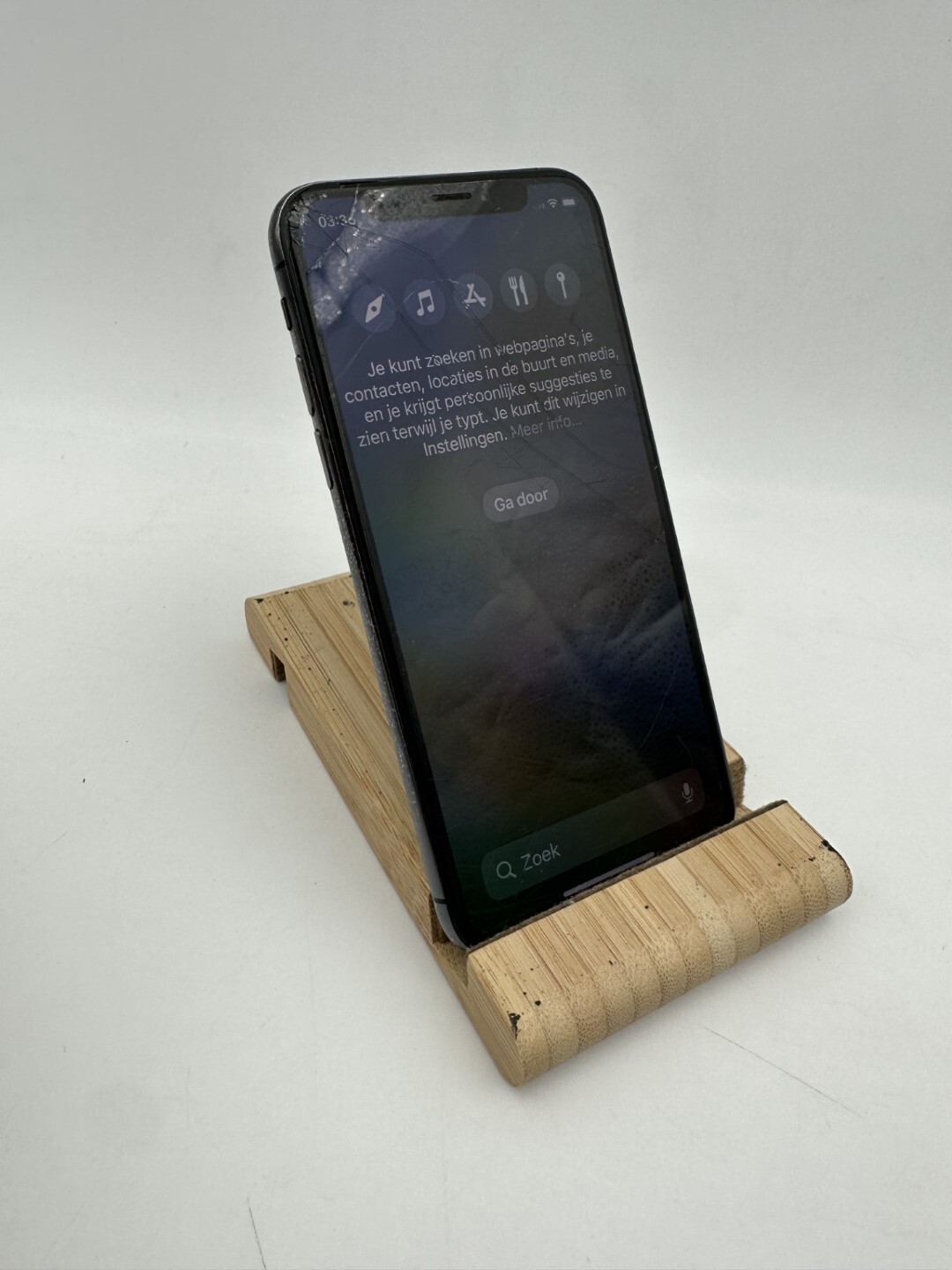 Apple iPhone Xs - 256GB - Silber (Ohne Simlock)