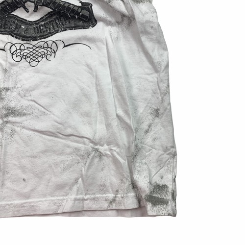 Xtreme Couture Forest Griffin UFC MMA Signature Shirt Small Skull Helmet Wings - Picture 2 of 9