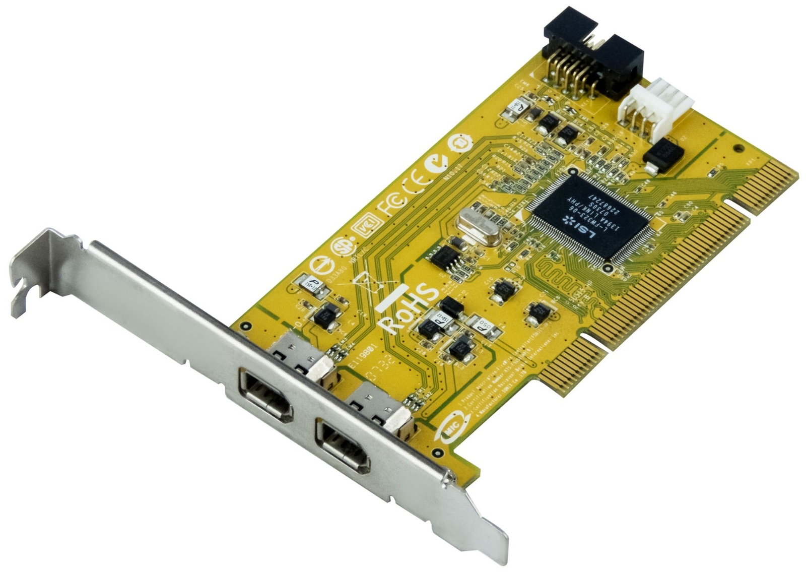 HP IEEE 1394 3port RoHS FireWire PCI Card 441448001 for sale online