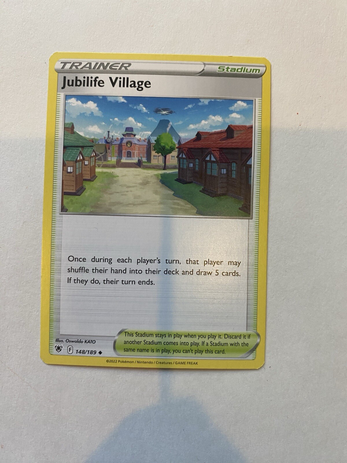 Jubilife Village - 148/189 - Astral Radiance Regular Uncommon - Pokemon TCG 